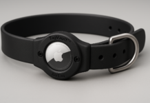 Elevation Lab AirTag Dog Collar Holder – TagVault™ – Secure Thru-Mount, IP69 Waterproof, Doesn’t Dangle, Fits All Width Collars