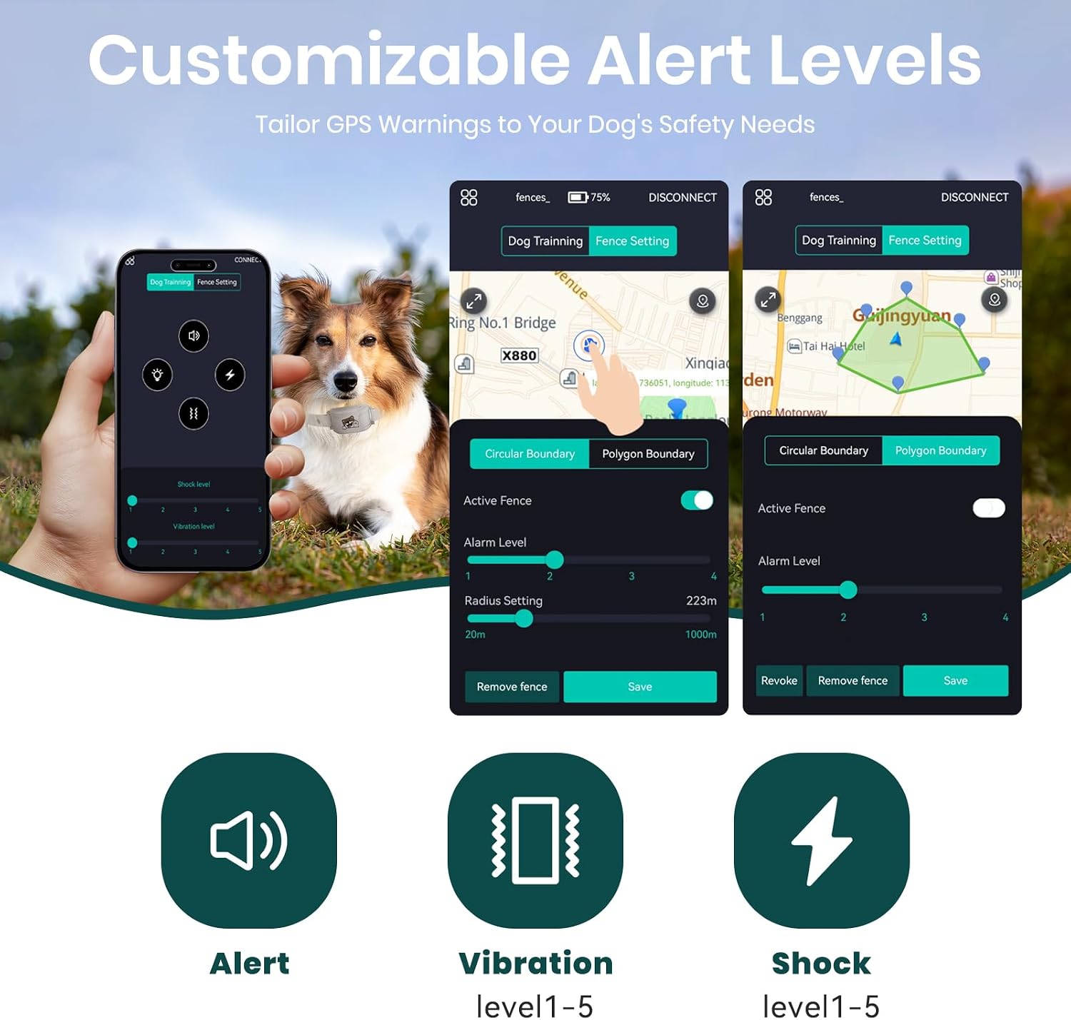 GPS Dog Collar with Wireless Electronic Boundary & Training – No Subscription Needed,Smart Waterproof trainable Fence, App-Controlled Safe Zone, Outdoor Fence for Pets System review | Reviews GPS Dog Collar with Wireless Electronic Boundary & Training – No Subscription Needed,Smart Waterproof trainable Fence, App-Controlled Safe Zone, Outdoor Fence for Pets System review