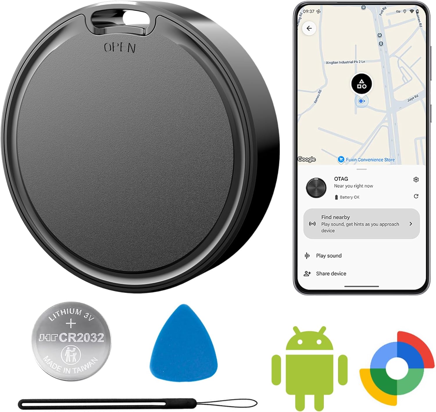 Air Tags for Android review | Reviews Air Tags for Android,Air Tags-4 Pack Android,Android Tracker Tags,2 Year Battery Life,Google Find Trackers for Google'S Find
