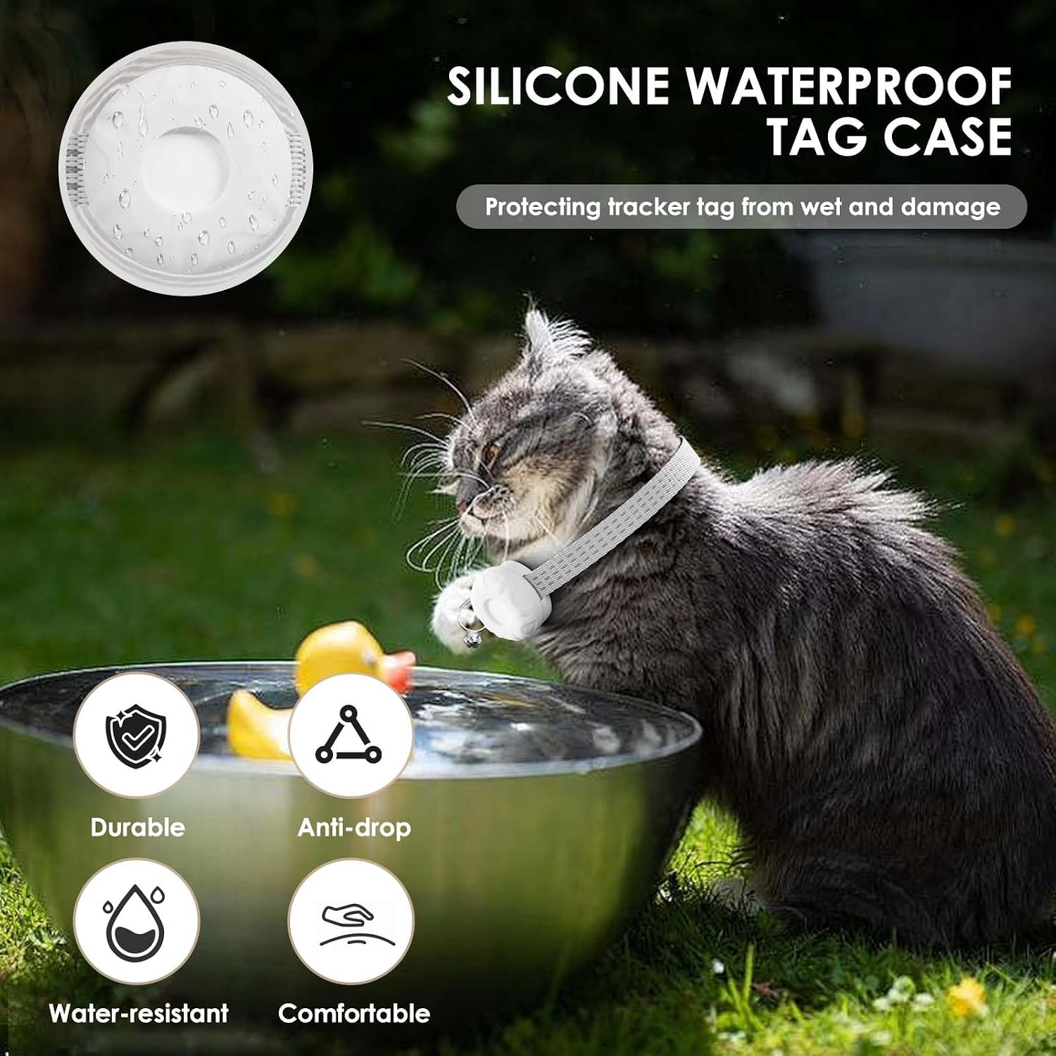 Cat Tracker with Cat Tracker Collar, Mini GPS Tracker, Lightweight Pet Trackers, No Subscription, Anti-Lost Trackers, Finder Tag for Vehicles, Pets, Kids, Longer Battery Life, (Only iOS) review | Reviews Cat Tracker with Cat Tracker Collar, Mini GPS Tracker, Lightweight Pet Trackers, No Subscription, Anti-Lost Trackers, Finder