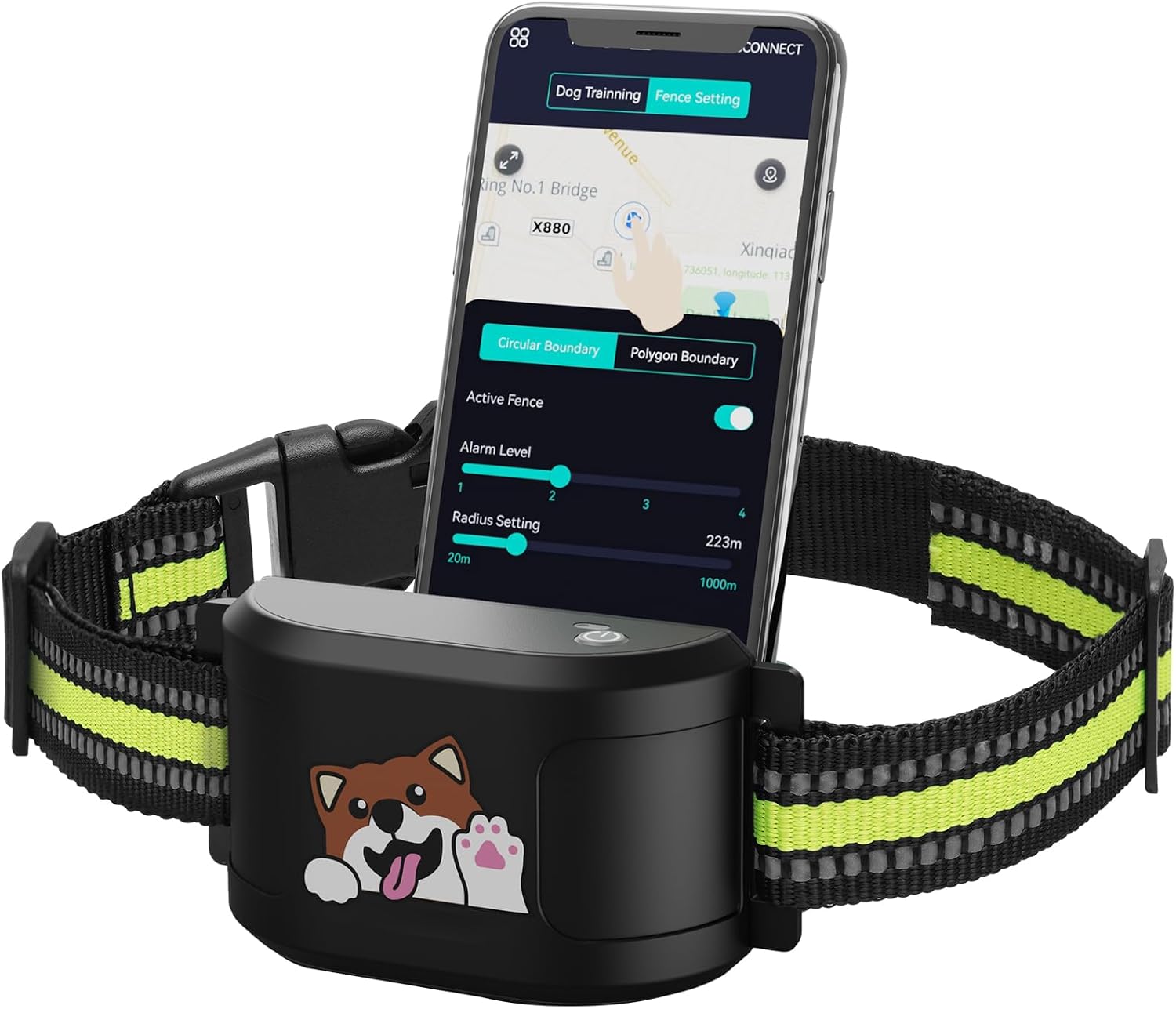 GPS Dog Electronic Fence, Wireless Training Collar- No Subscription Required, Customizable Boundaries via App 3280 FT, IPX7 Waterproof Rechargeable Collar, Smart Training Fence, Automatic Sleep/Wake review | Reviews GPS Dog Electronic Fence, Wireless Training Collar- No Subscription Required, Customizable Boundaries via App FT, IPX7